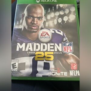 Xbox one Madden 25